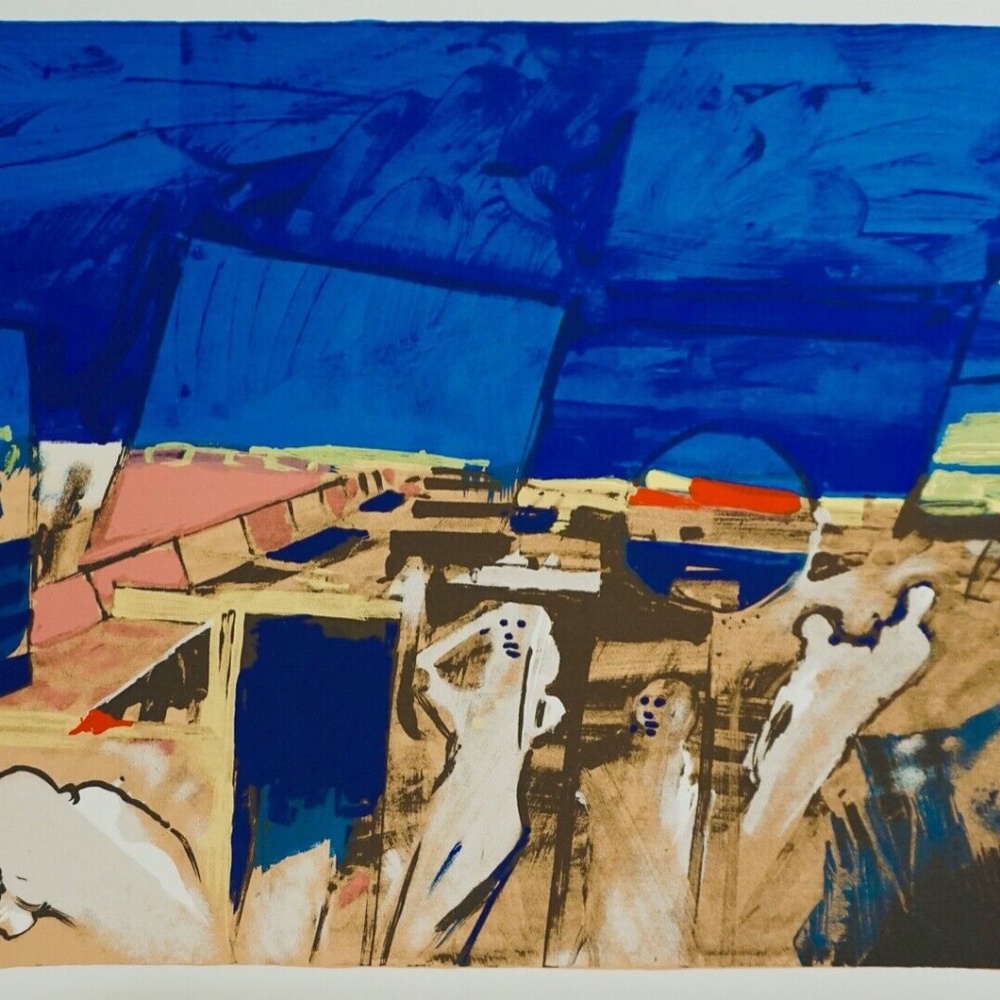 John Hultberg Actors Hand Signed Numbered Serigraph
